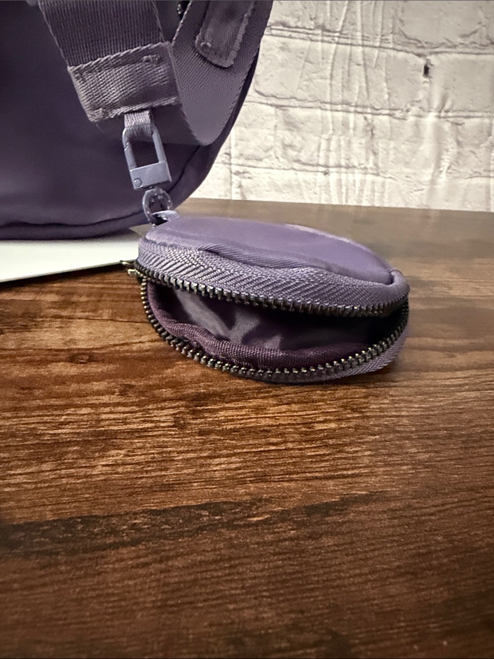 Lavender Crescent Crossbody Bag - Picture 6 of 8